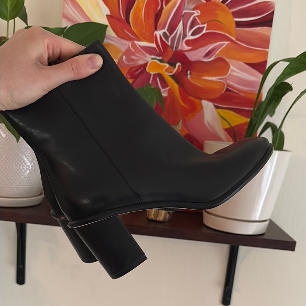 Tory Burch Brooke Stamped heel Booties